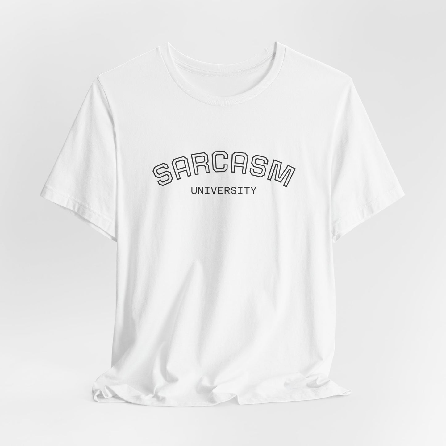 Sarcasm University Tee - funny girls night out graphic tee for women - view 4