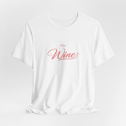 But First Wine Tee | Funny Wine Lover Shirt | Happy Hour Womens T-Shirt