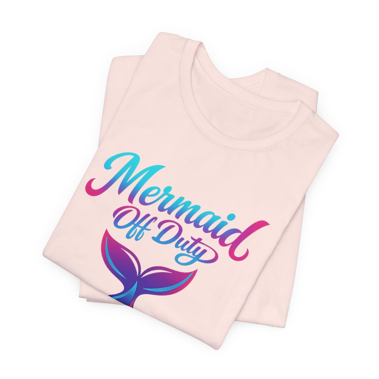 Mermaid Off Duty Tee | Beach Shirt | Summer Girls Trip Tee