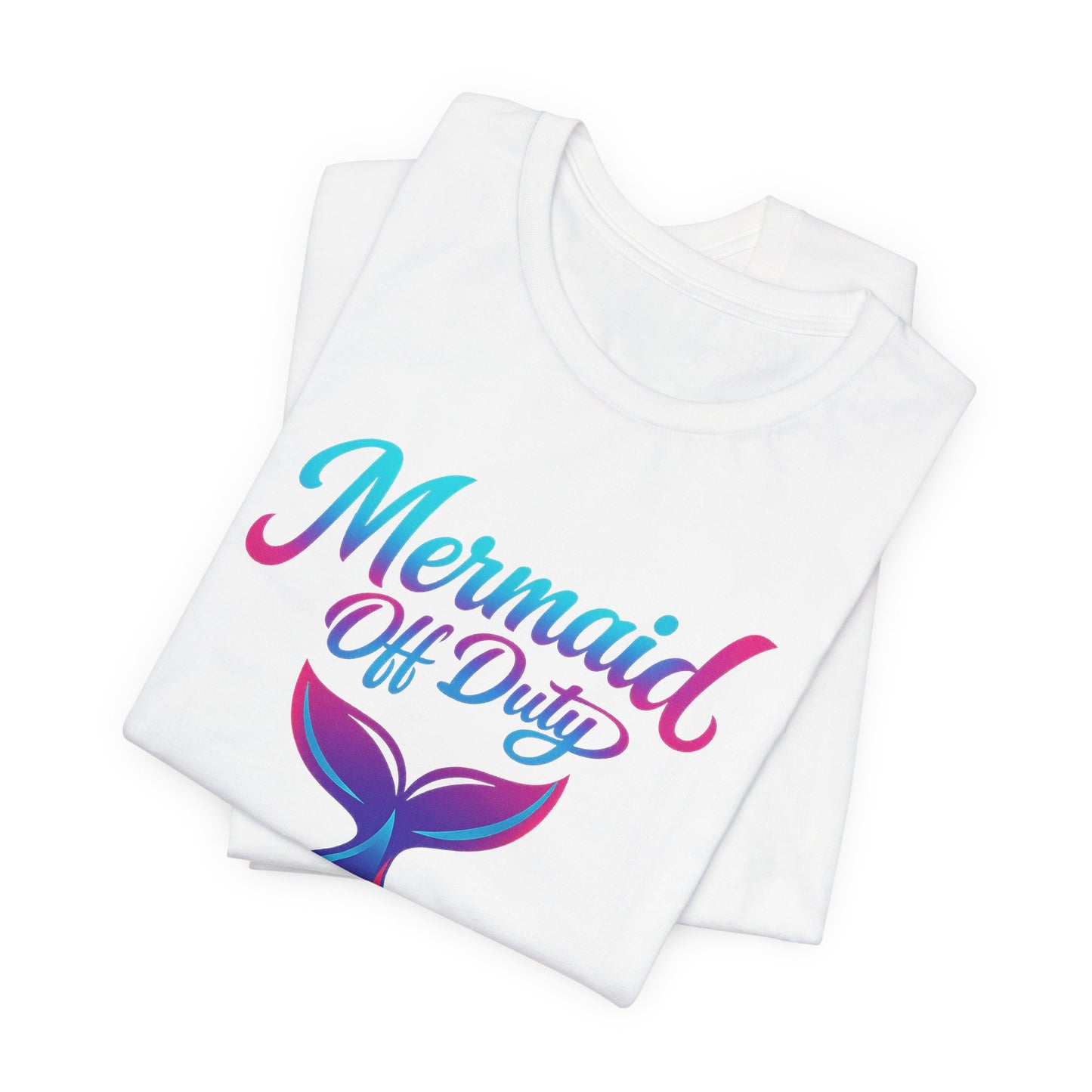 Mermaid Off Duty Tee | Beach Shirt | Summer Girls Trip Tee