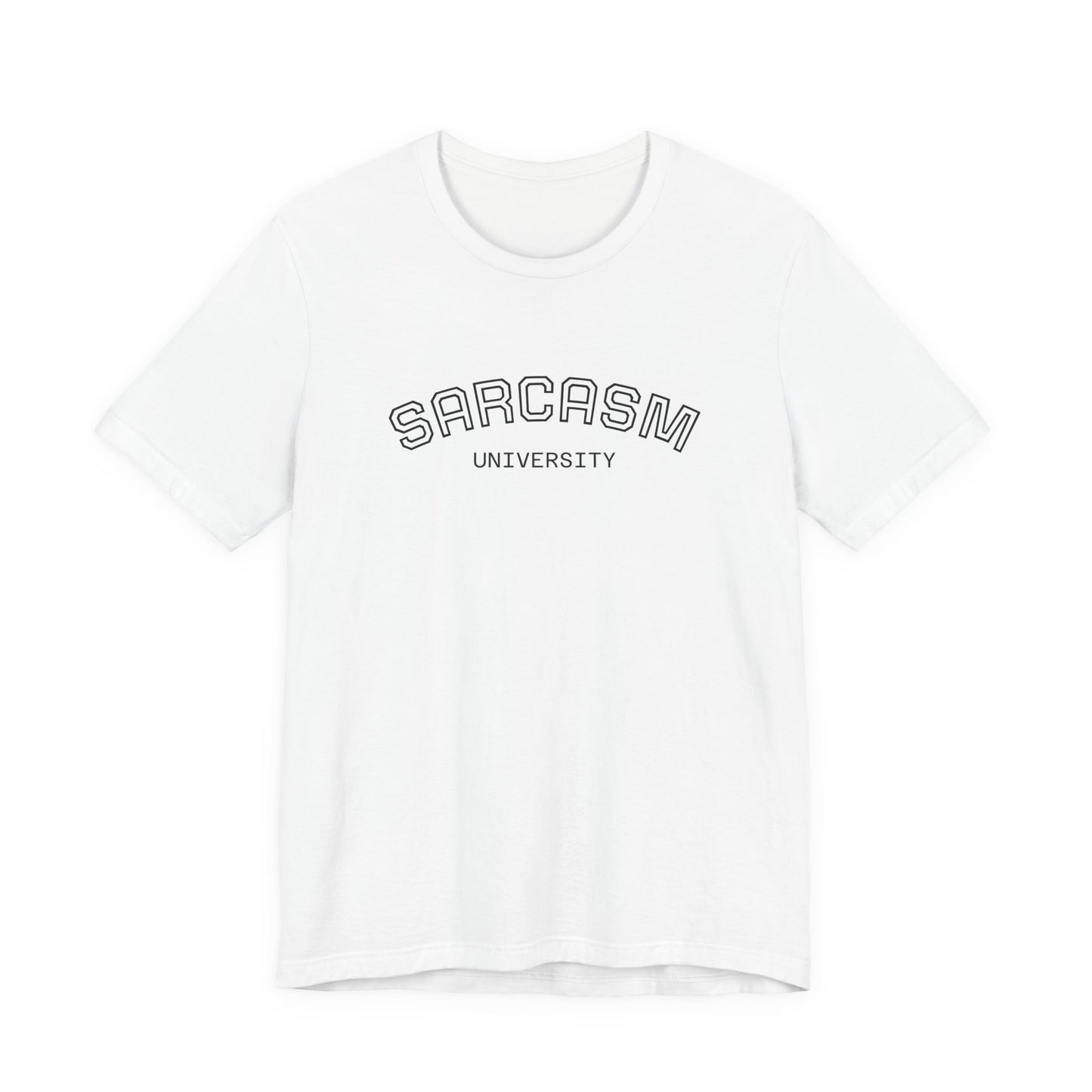 Sarcasm University Tee - funny girls night out graphic tee for women