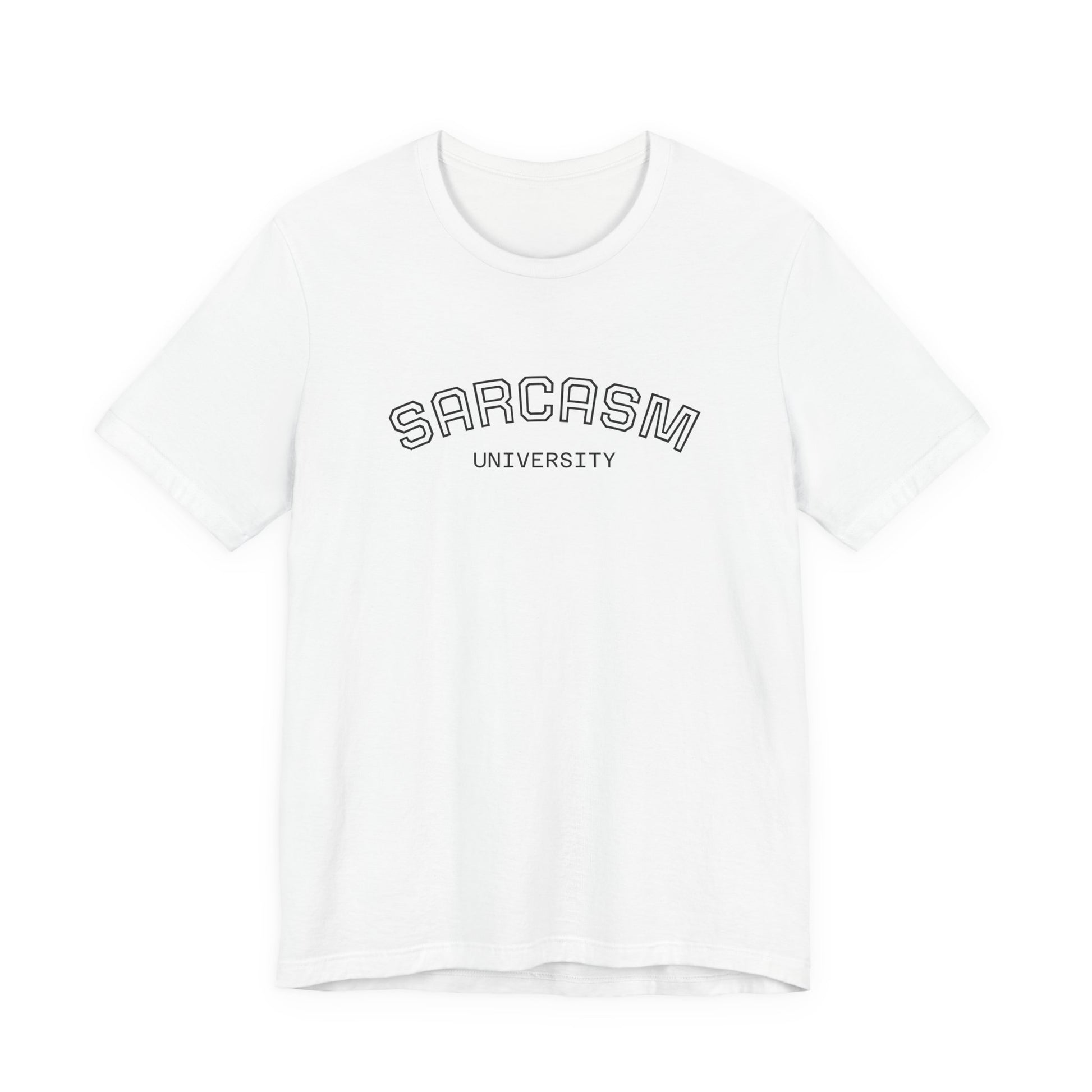 Sarcasm University Tee - funny girls night out graphic tee for women