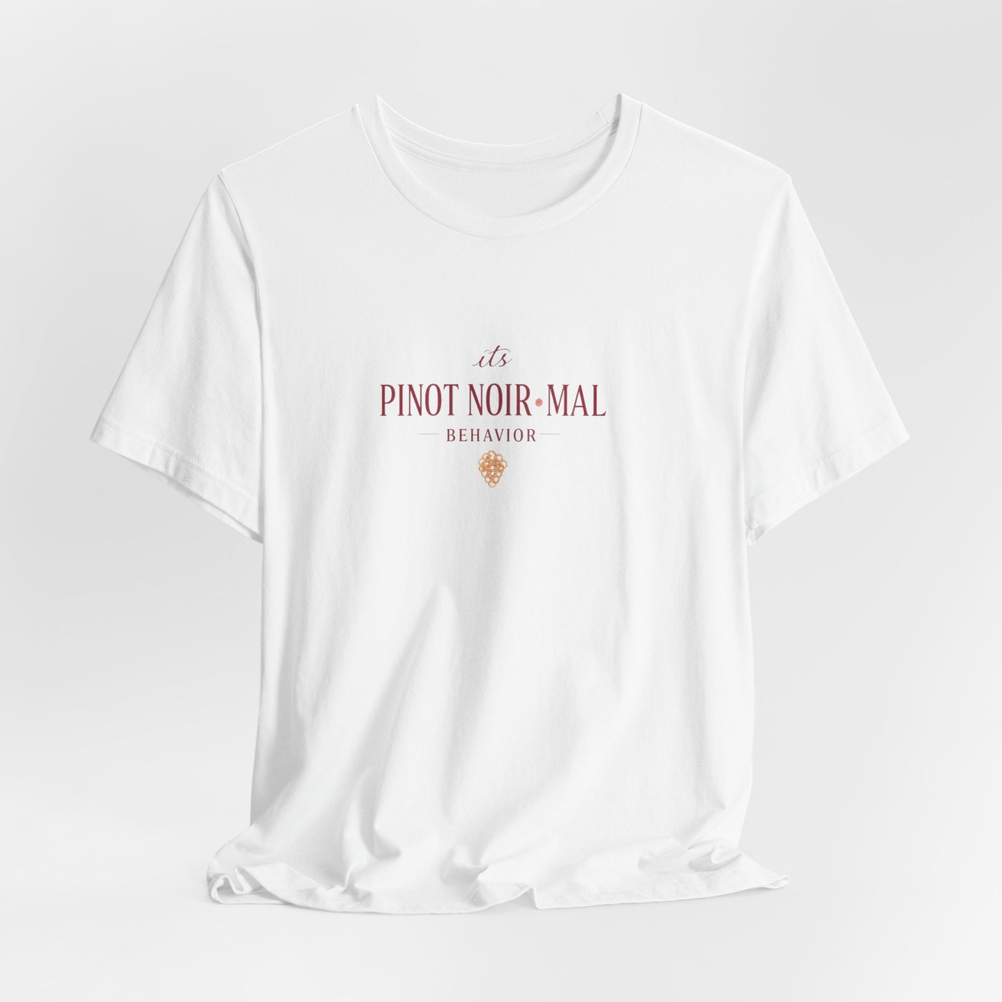 Pinot Noir-mal Behavior Tee | Funny Wine Pun Shirt | Sassy Wine Lover Gift