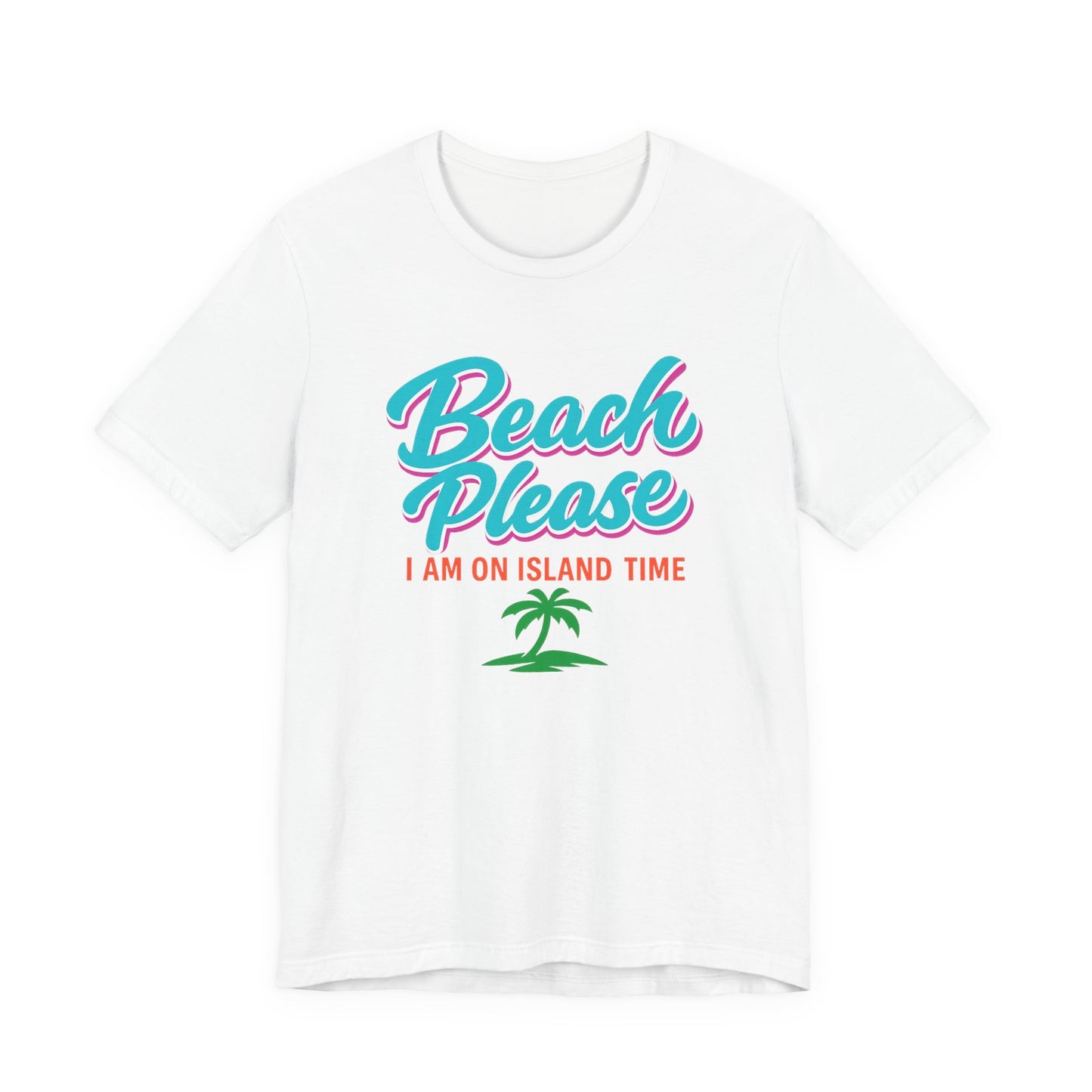 Beach Please Tee | Funny Beach Shirt | Girls Vacation Tee