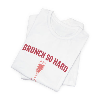 Brunch So Hard Mimosas Wanna Find Me Tee - funny brunch and mimosa graphic tee for women - view 4