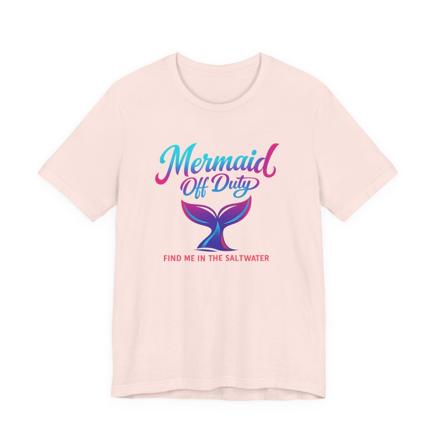 Mermaid Off Duty Tee | Beach Shirt | Summer Girls Trip Tee