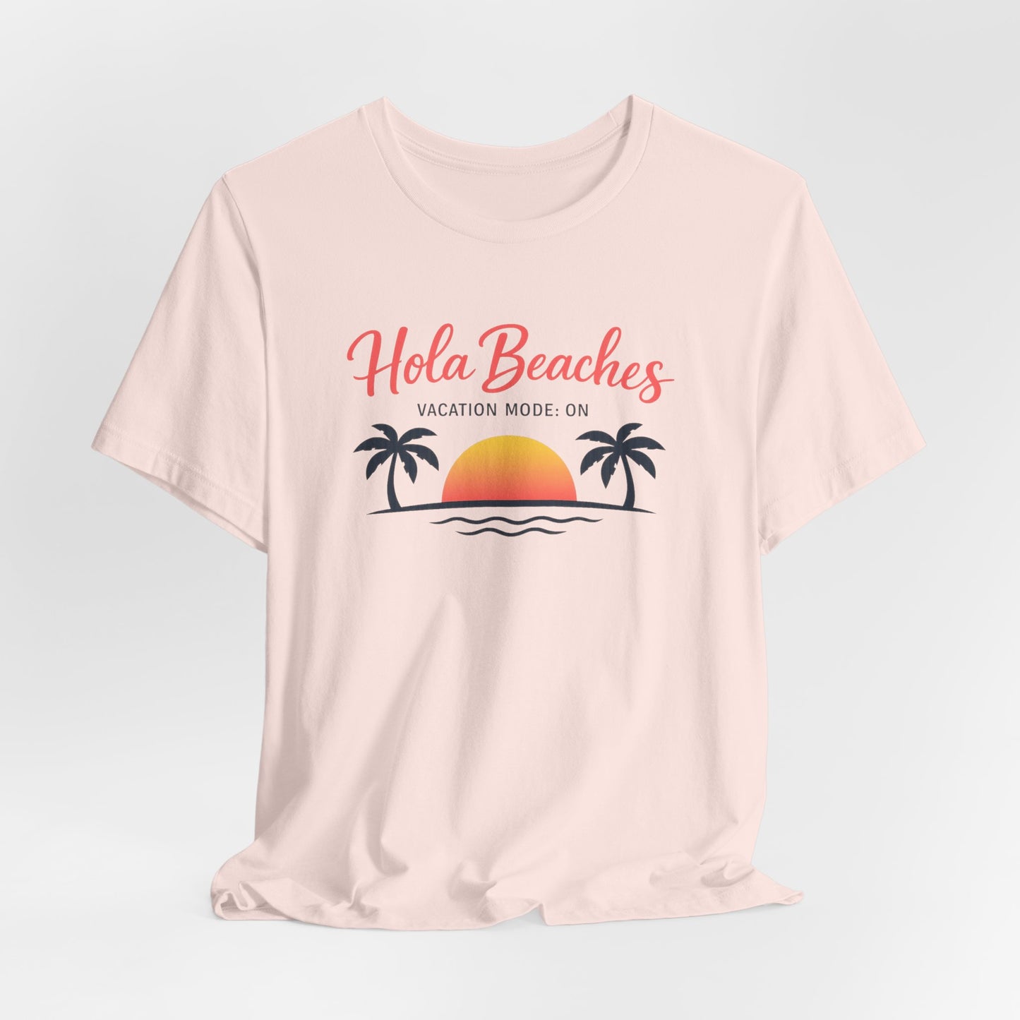Hola Beaches Tee | Beach Vacation Shirt | Girls Trip Tee | Summer Vibes Top