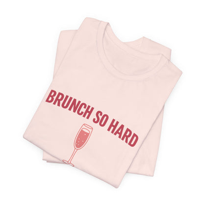 Brunch So Hard Mimosas Wanna Find Me Tee - funny brunch and mimosa graphic tee for women - view 7