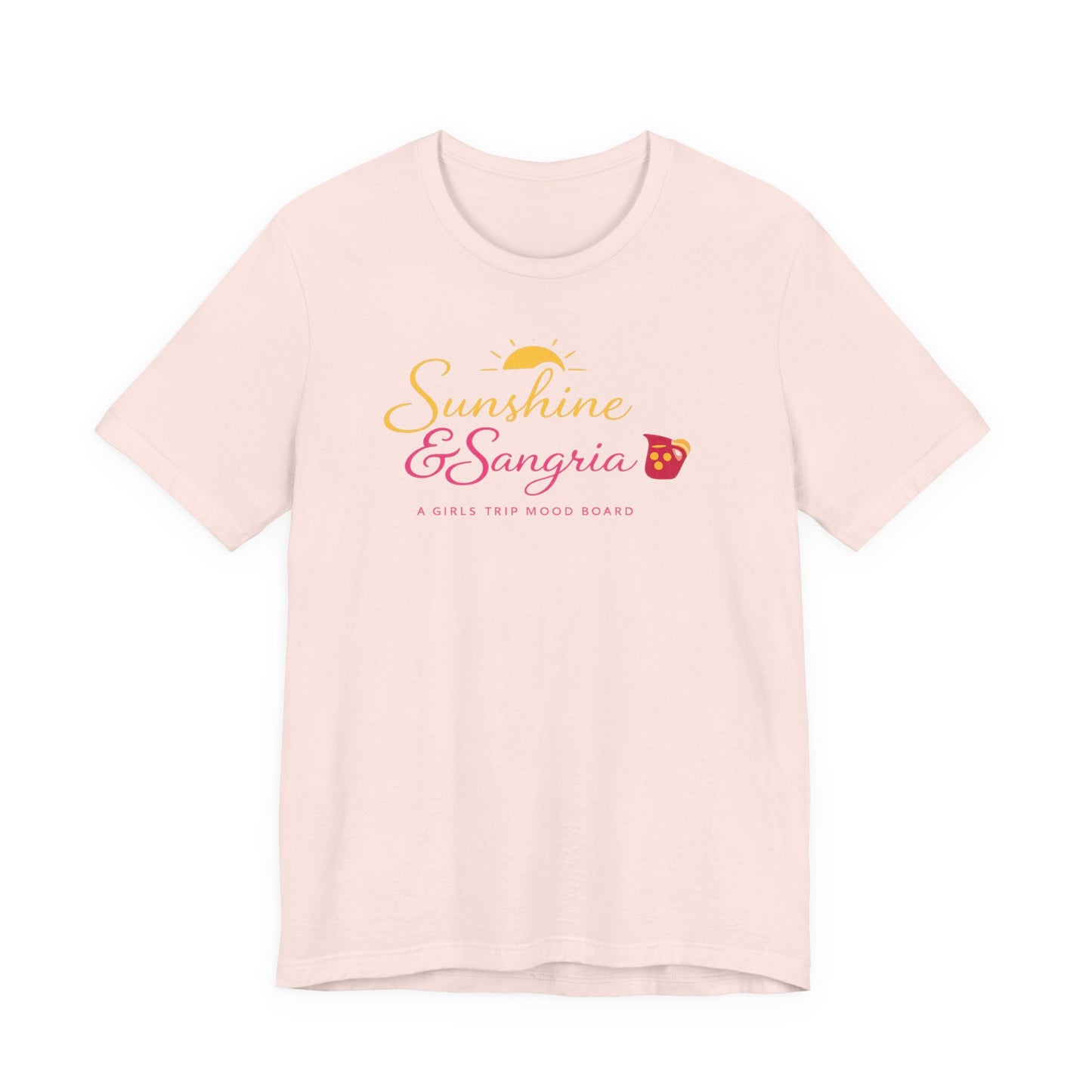 Sunshine and Sangria Tee | Beach Sangria Shirt | Girls Trip Tee