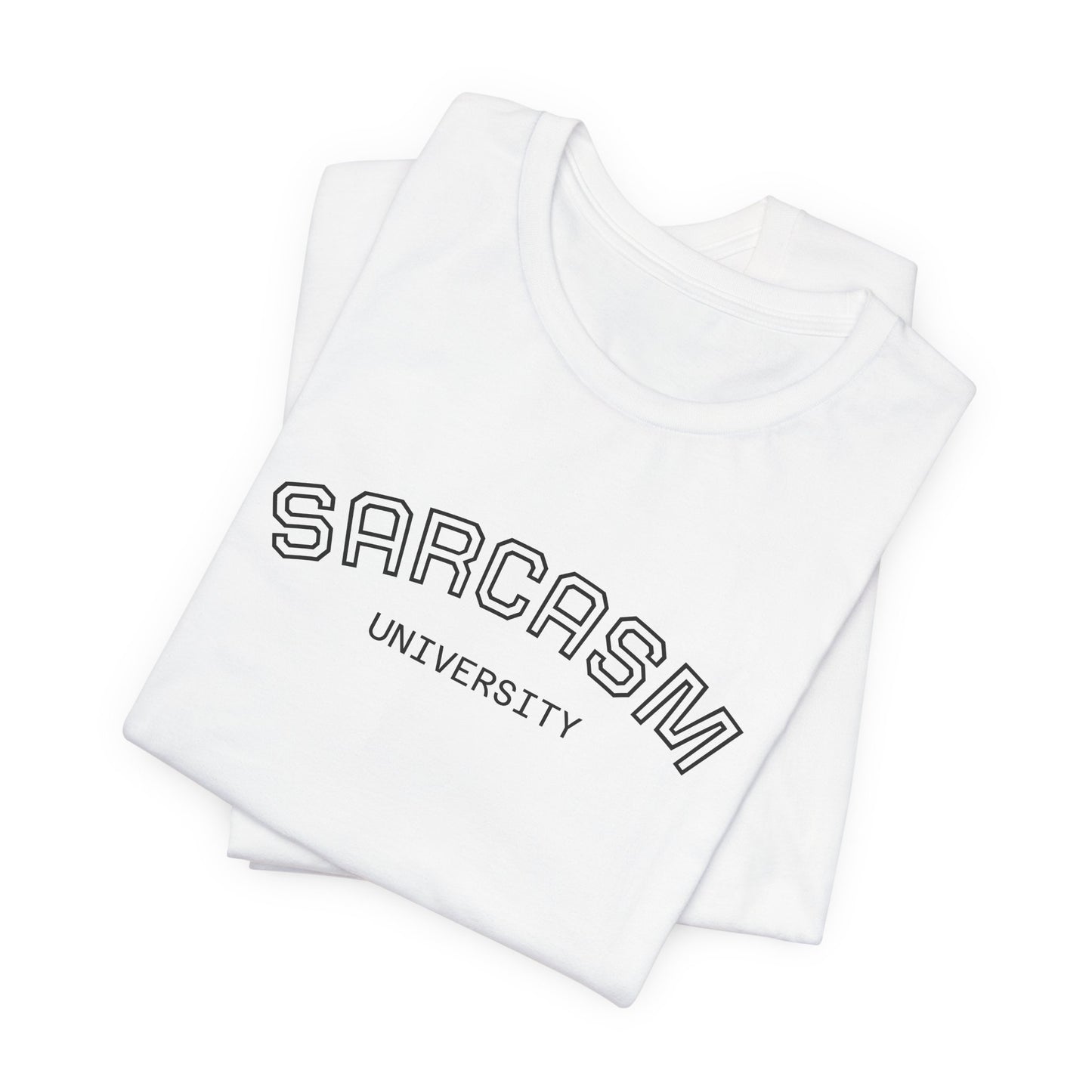 Sarcasm University Tee - funny girls night out graphic tee for women - view 3