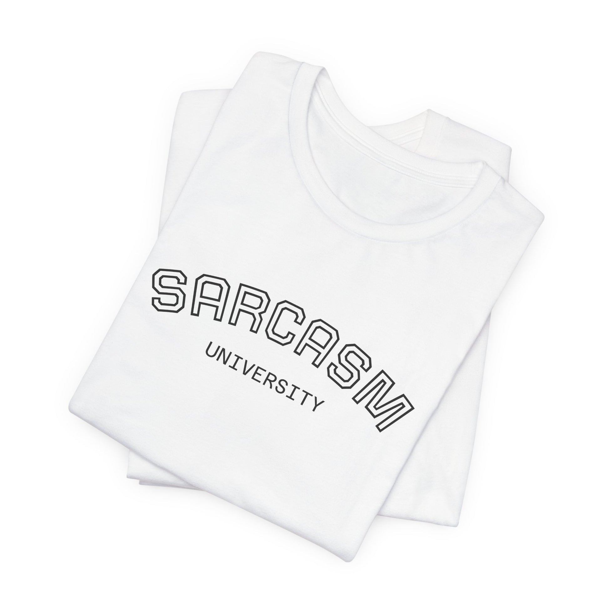 Sarcasm University Tee - funny girls night out graphic tee for women - view 3