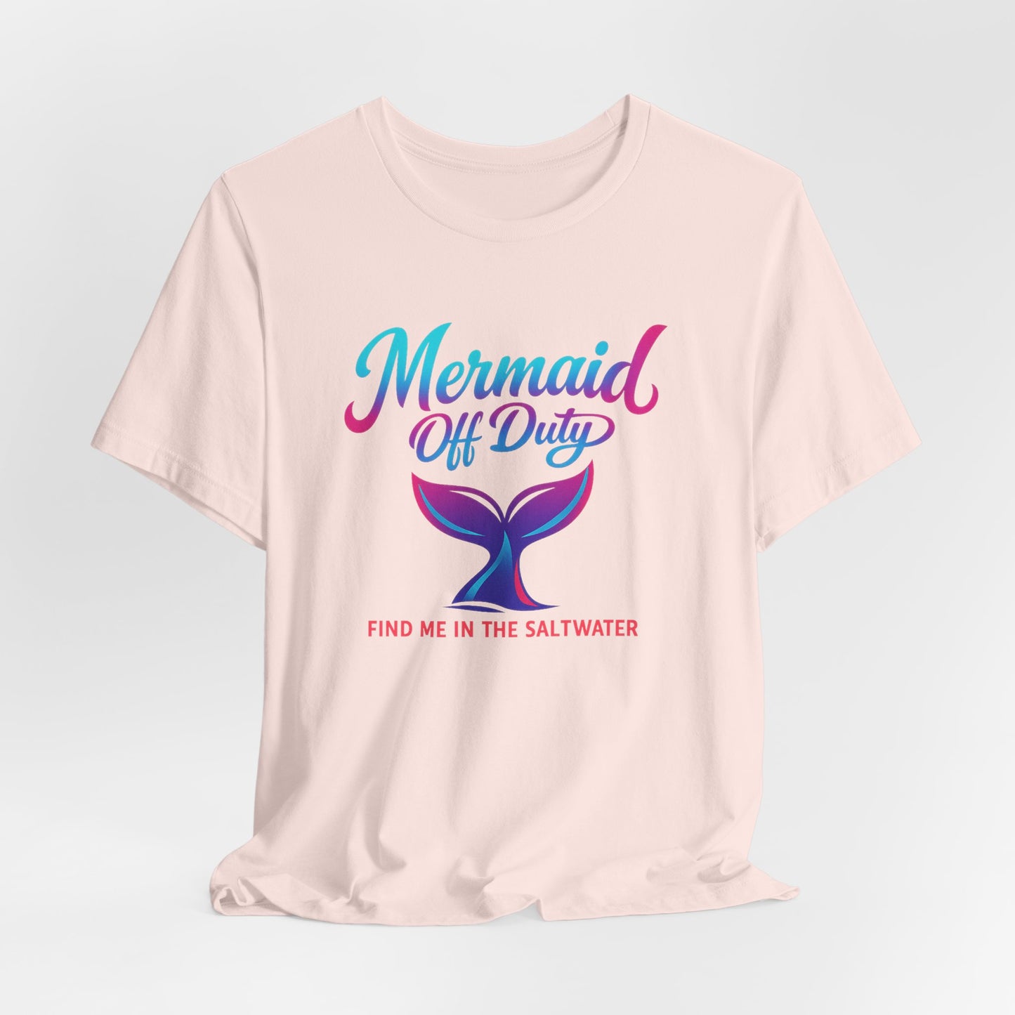 Mermaid Off Duty Tee | Beach Shirt | Summer Girls Trip Tee