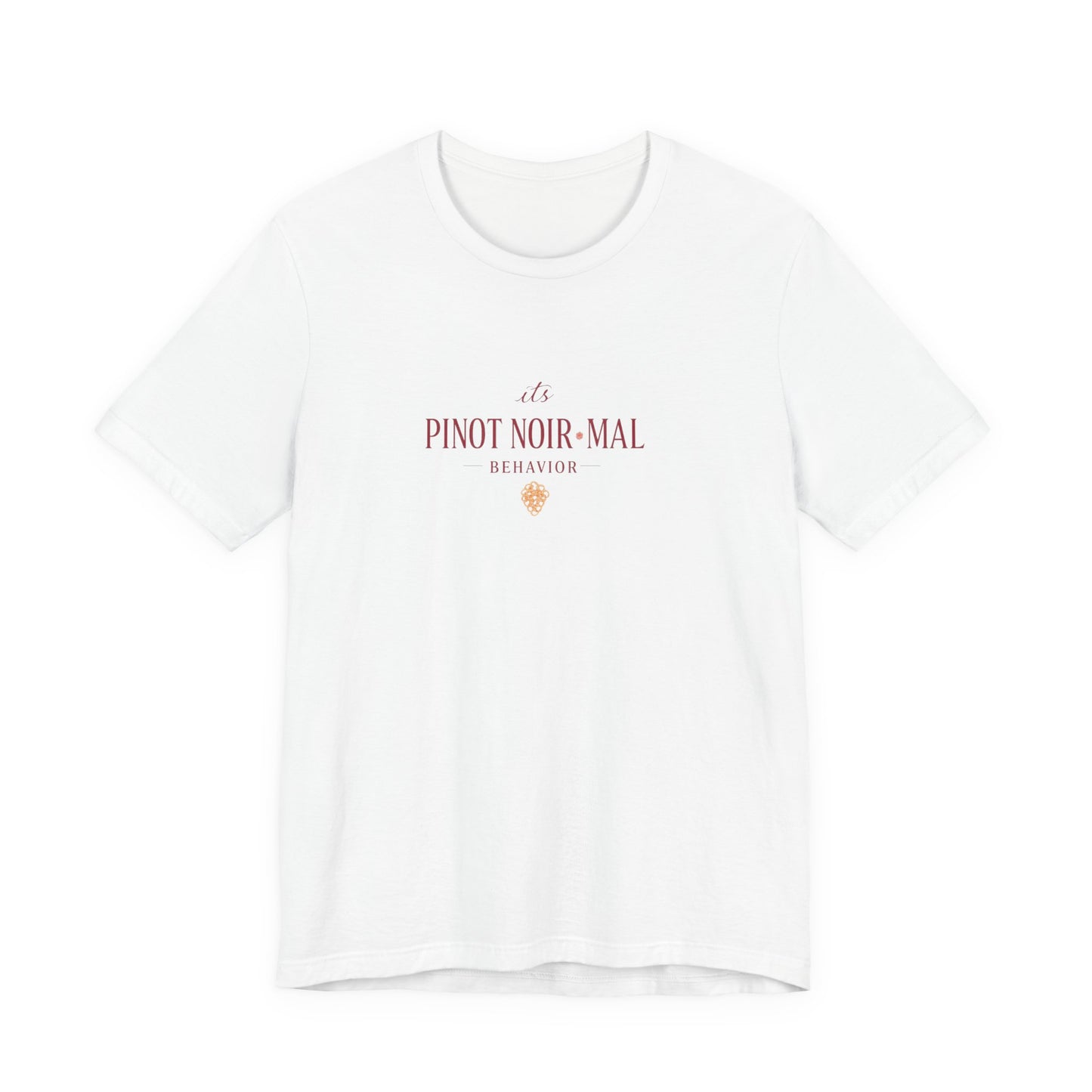 Pinot Noir-mal Behavior Tee | Funny Wine Pun Shirt | Sassy Wine Lover Gift